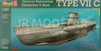 1/05093 U-boot Typ VIIC *1:350