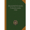 Železničná Mapa ČESKOSLOV*1924