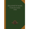 Železničná Mapa ČESKOSLOV*1934