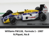 Williams FW11B*N_PIQUET*6*1987