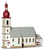 HO* Kostol v Ramsau*29x10x30cm