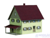 Obytný dom s prístrešok