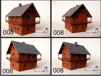 Drevenn� dom Poschod* �p�char*