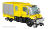 Unimog U423 Yellow VIep*DC+DCC
