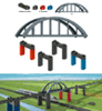 Železničný most s piliermi