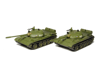 Tank T-54B * T-55A * 2ks