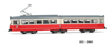 Tram DUEWAG GT 6*WIEN IV-V*DCC