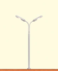 2-Ram-Cestn LAMPA *LED*112mm