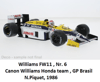 Williams FW11*6*N_Piquet*1986