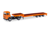 Scania 141 Tieflade-Sz orange