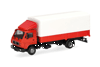 MAN G90 Planen-LKW rot-wei�