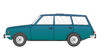Wartburg 353 Tourist*Modr-Str